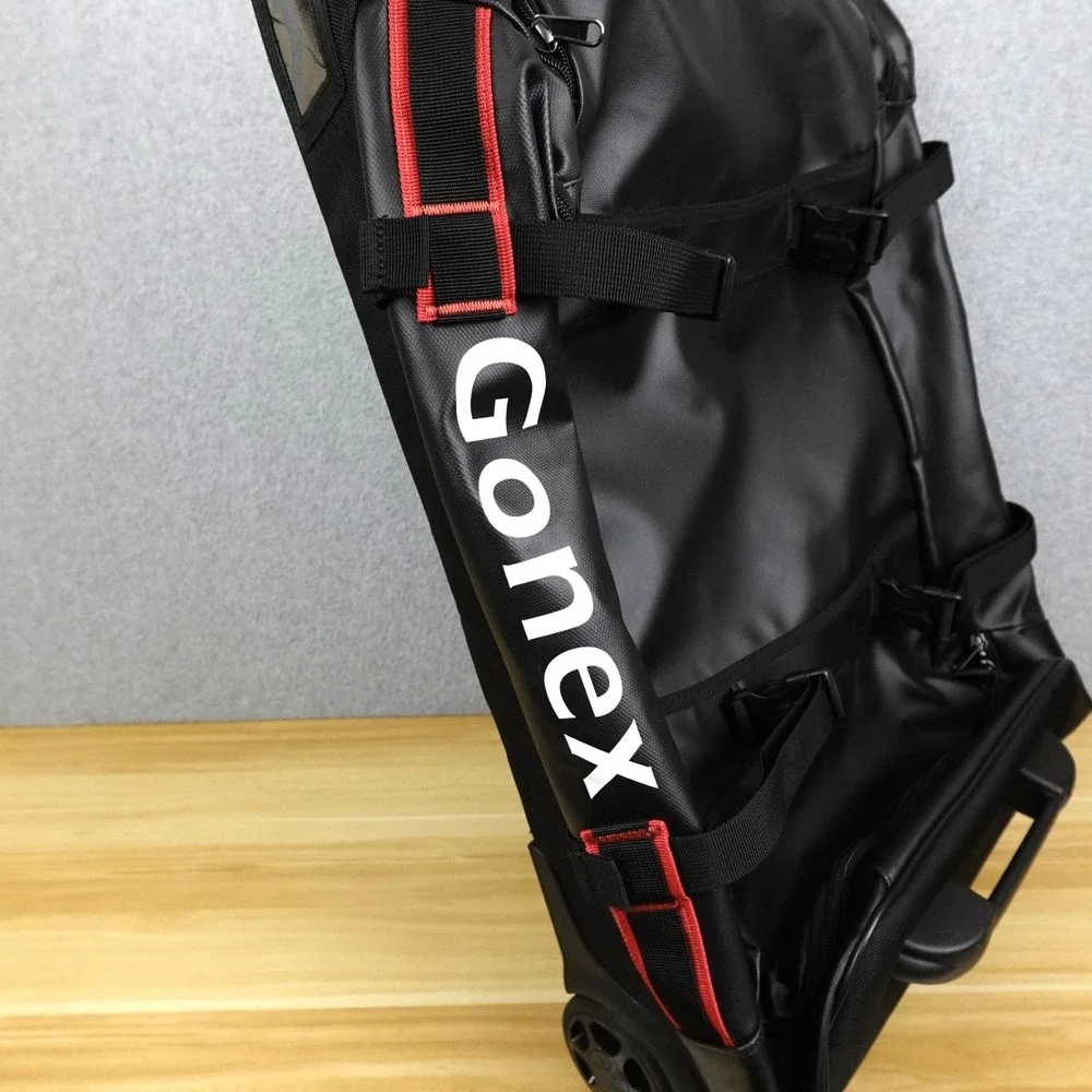 Gonex Rolling Duffle Bag Black 25